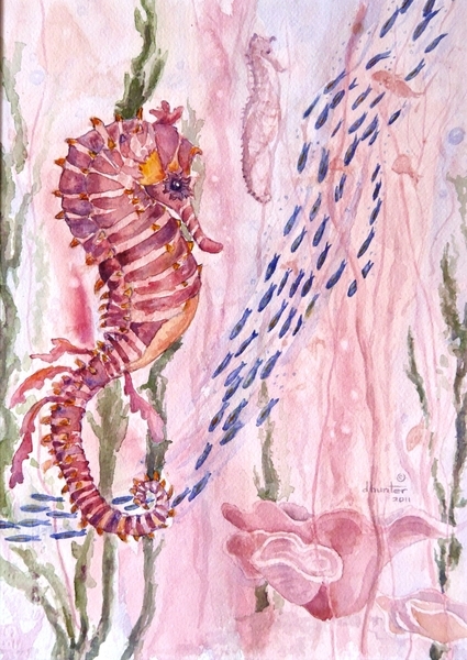 AMID THE SEAWEED   Dorothy d.hunter Adams