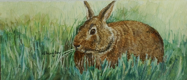 Enjoying My Grass   Dorothy dhunter Adams  SOLD