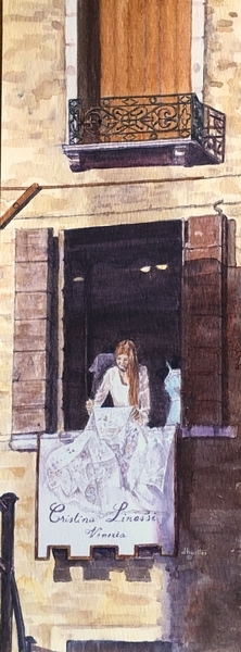 Hidden Charms of Venice   Dorothy d.hunter Adams COLLECTION OF ARTIST