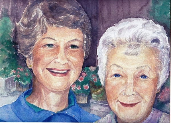 Kelly`s Mom and Granny   dorothy dhunter adams