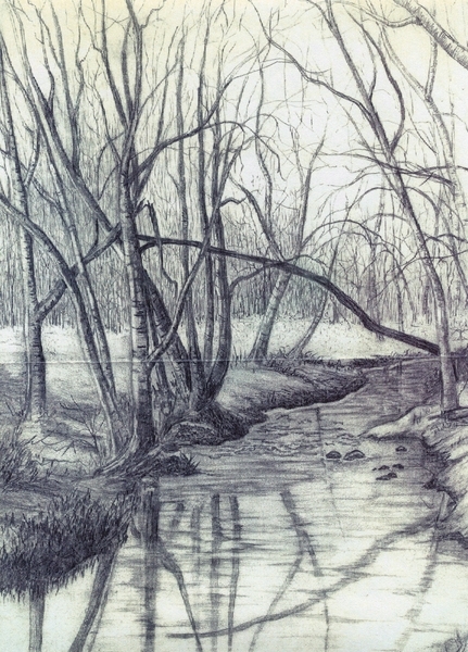 Quiet Stream   Dorothy dhunter Adams  SOLD